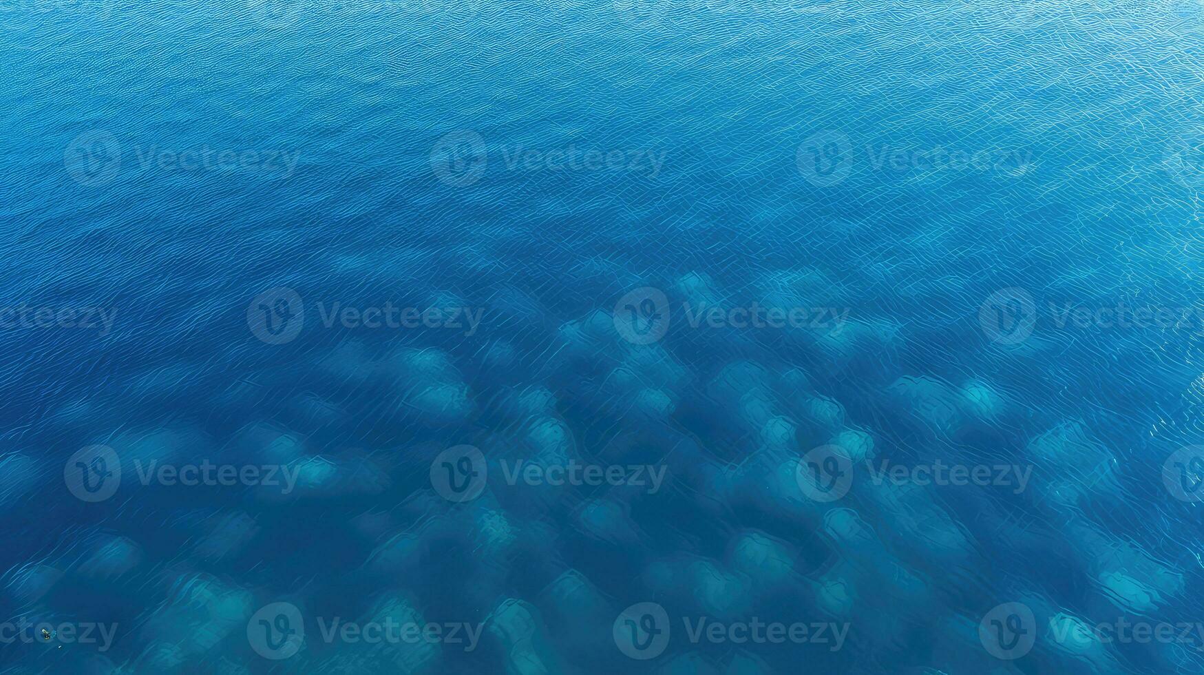 water natuurlijk mooi blauw top visie ai gegenereerd foto