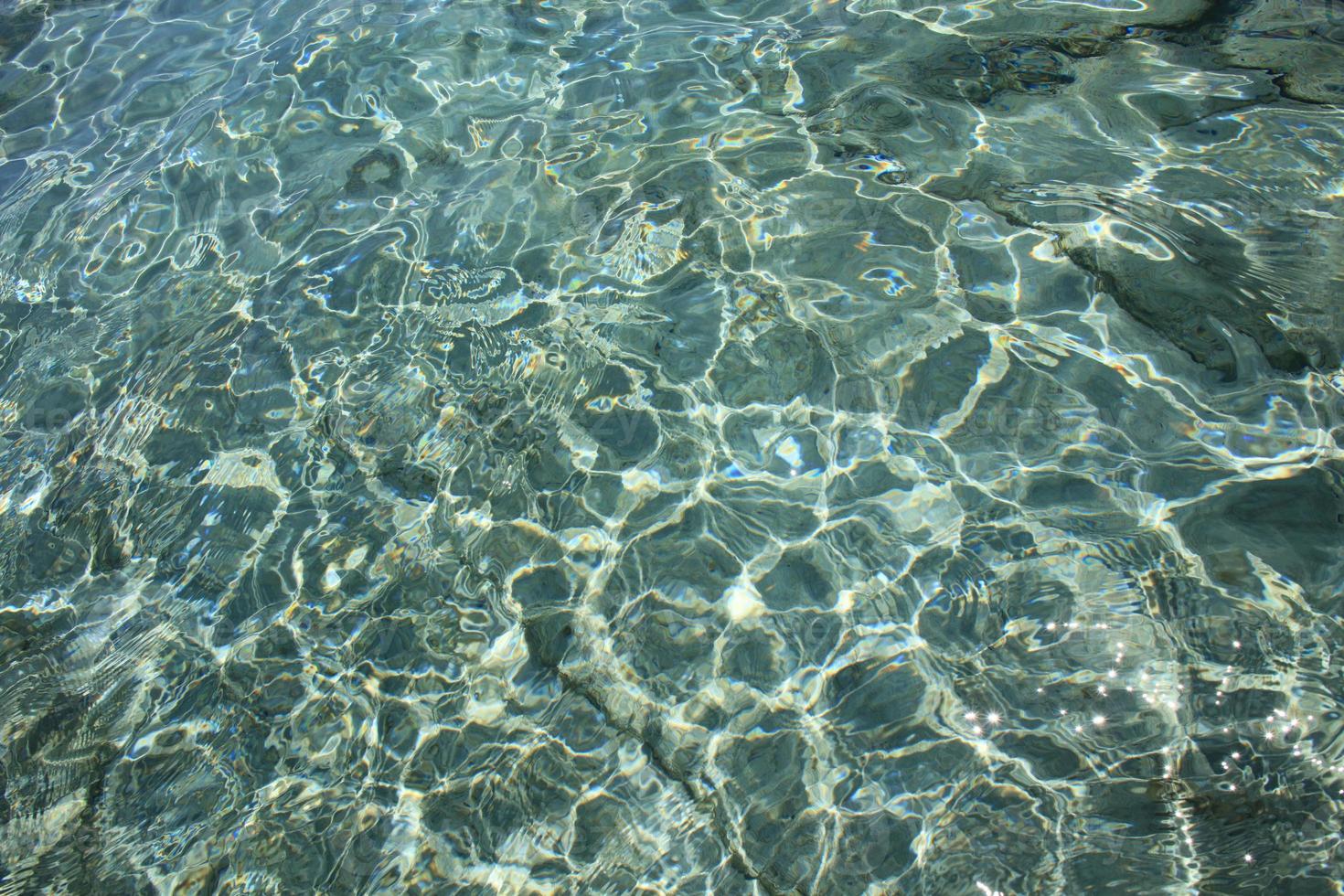 kedrodasos strand creta eiland blauwe lagune kristalhelder water en koralen foto