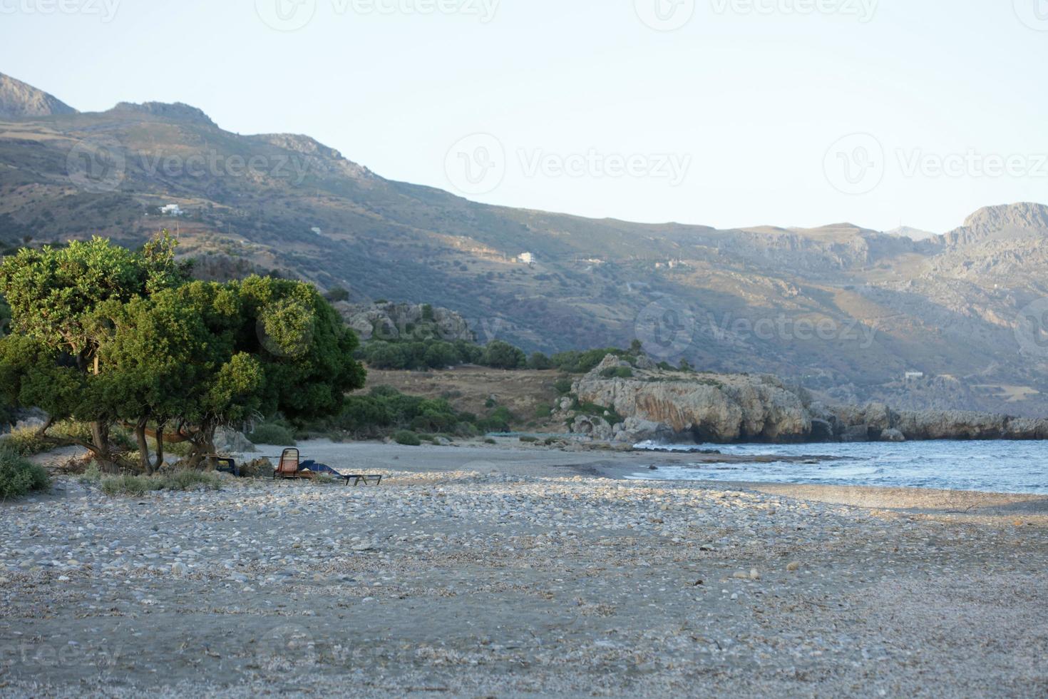 peristeres strand rodakino kreta eiland gratis kampeerterrein covid-19 foto