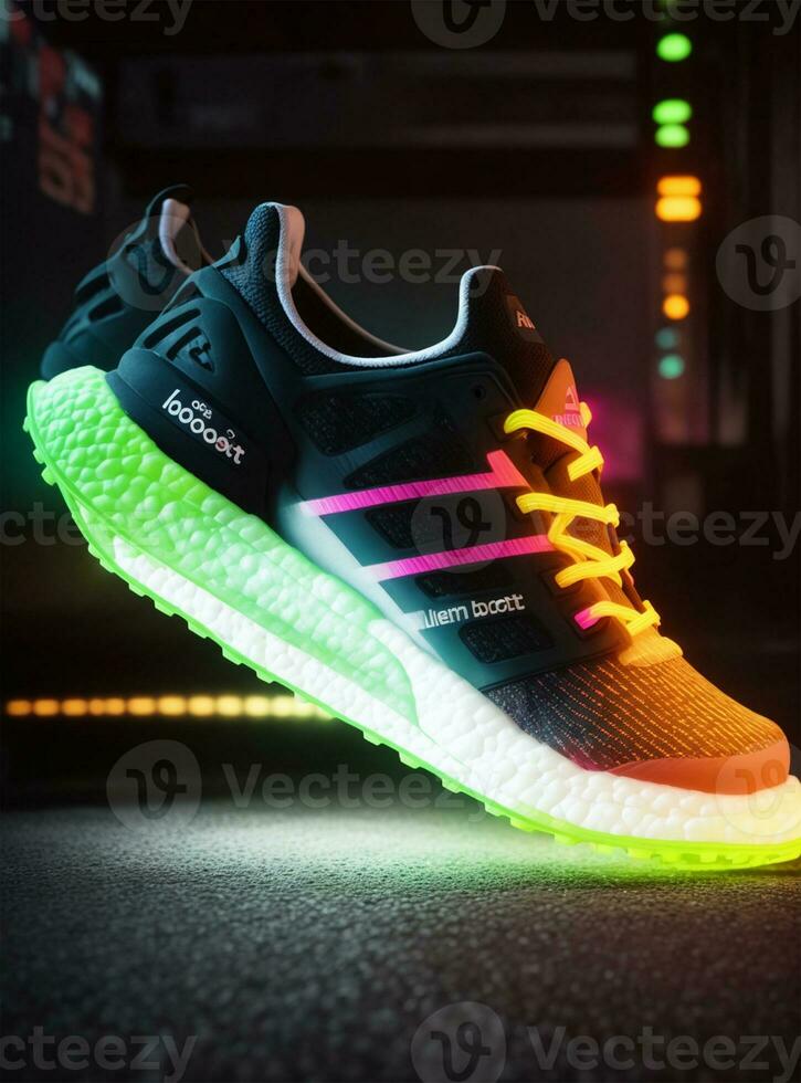 schoen neon schoen foto