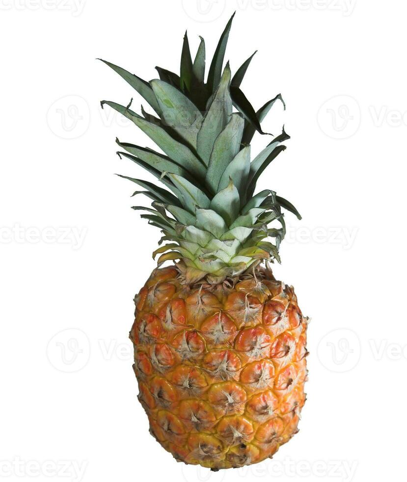 ananas op wit foto