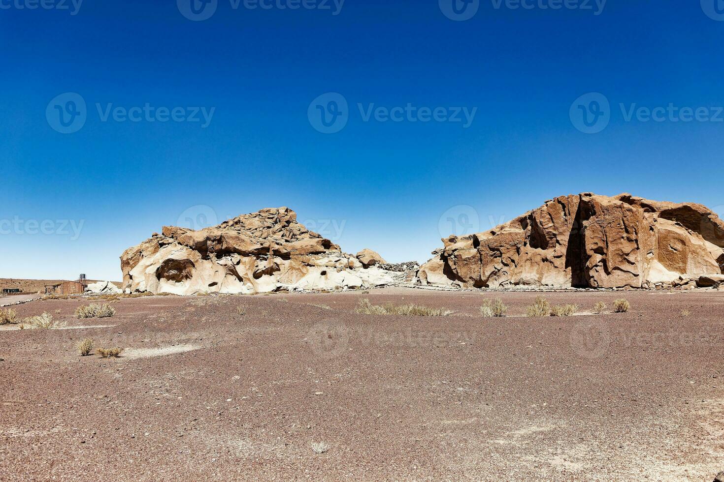 yerbas buenas archeologisch plaats - Chili. grot schilderijen - atacama woestijn. san pedro de atacama. foto