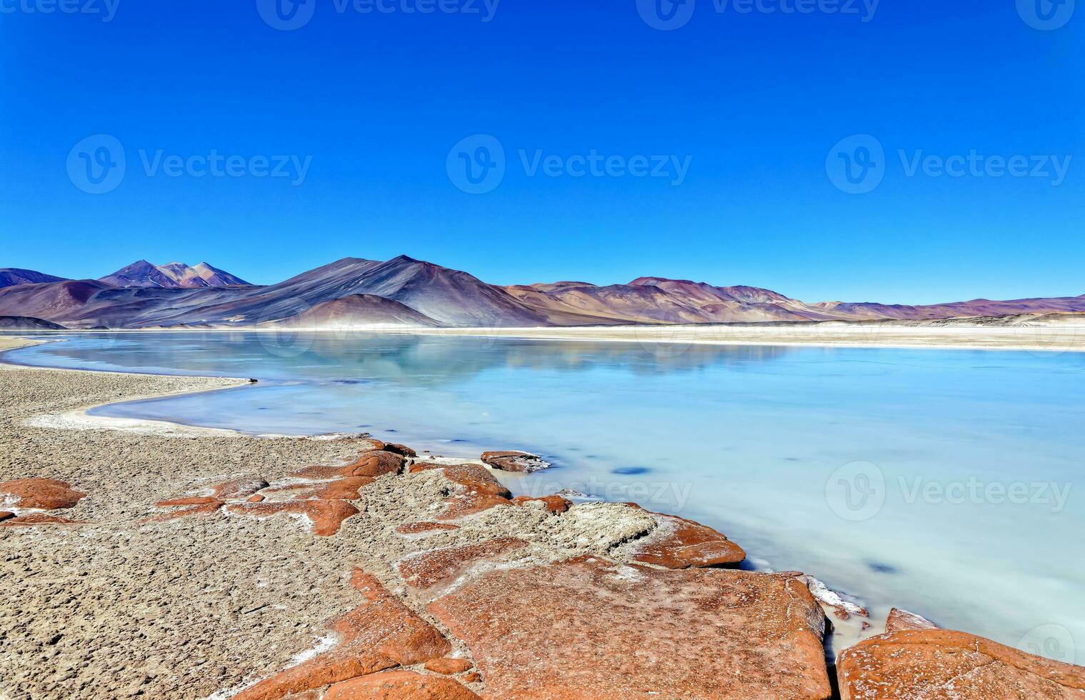 piedra's rojas - atacama woestijn - san pedro de atacama. foto