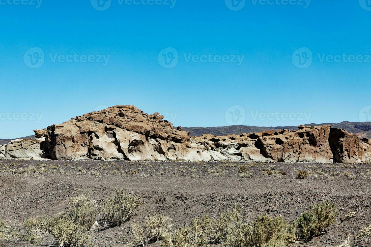 yerbas buenas archeologisch plaats - Chili. grot schilderijen - atacama woestijn. san pedro de atacama. foto