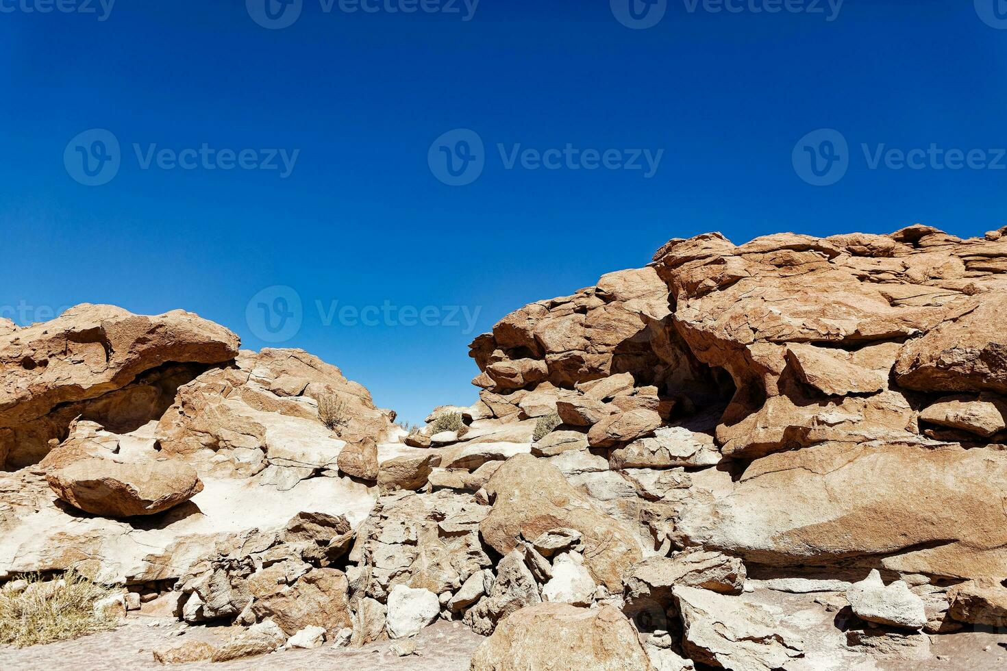 yerbas buenas archeologisch plaats - Chili. grot schilderijen - atacama woestijn. san pedro de atacama. foto