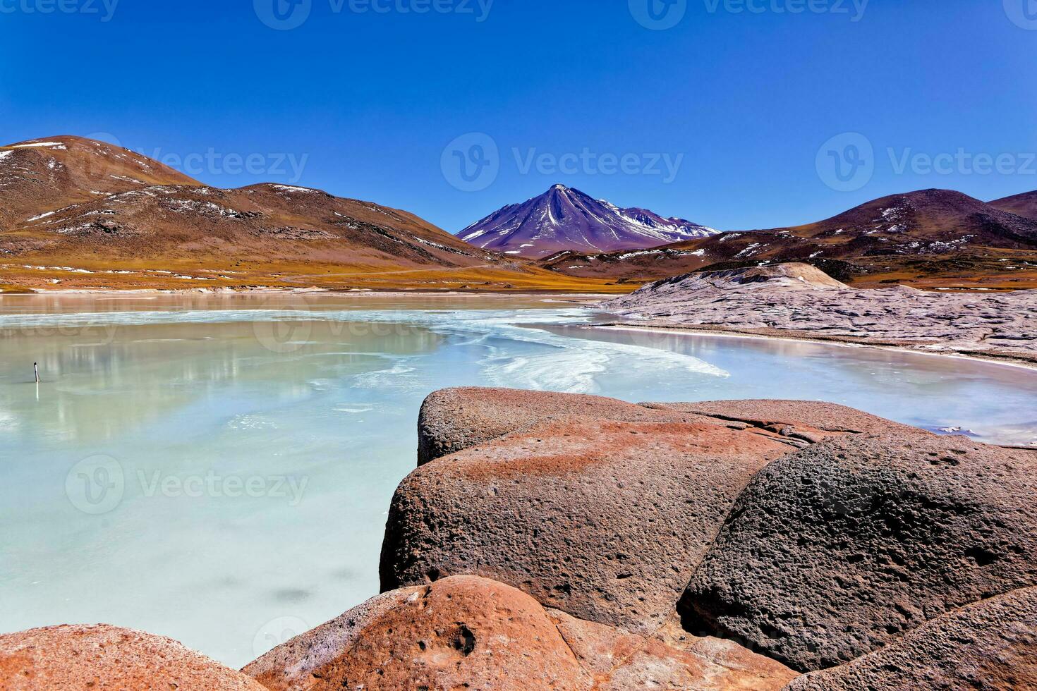 piedra's rojas - atacama woestijn - san pedro de atacama. foto