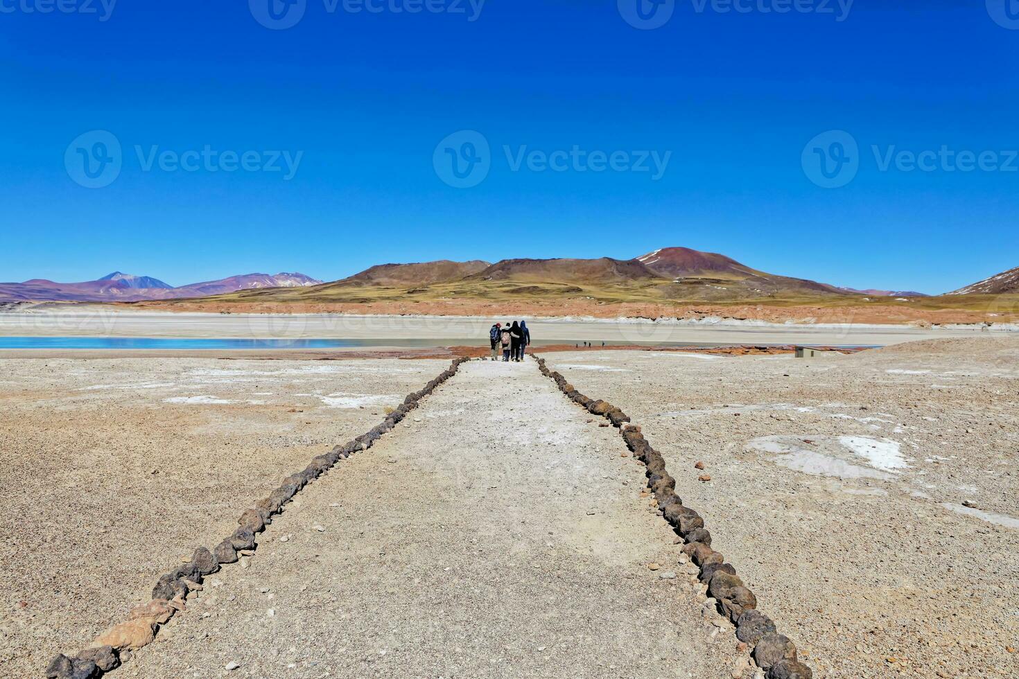 piedra's rojas - atacama woestijn - san pedro de atacama. foto