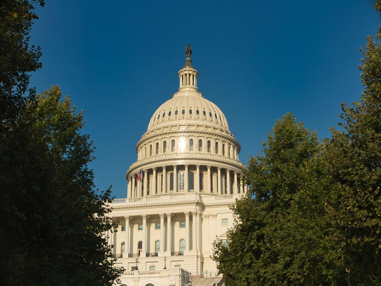 hoofdgebouw van de verenigde staten in washington dc foto