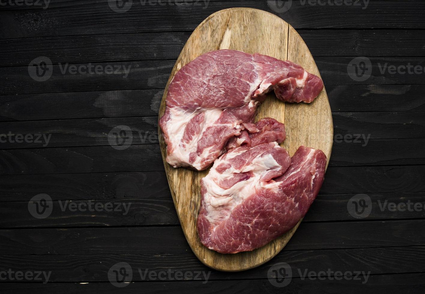 kruiden vlees hout achtergrond foto