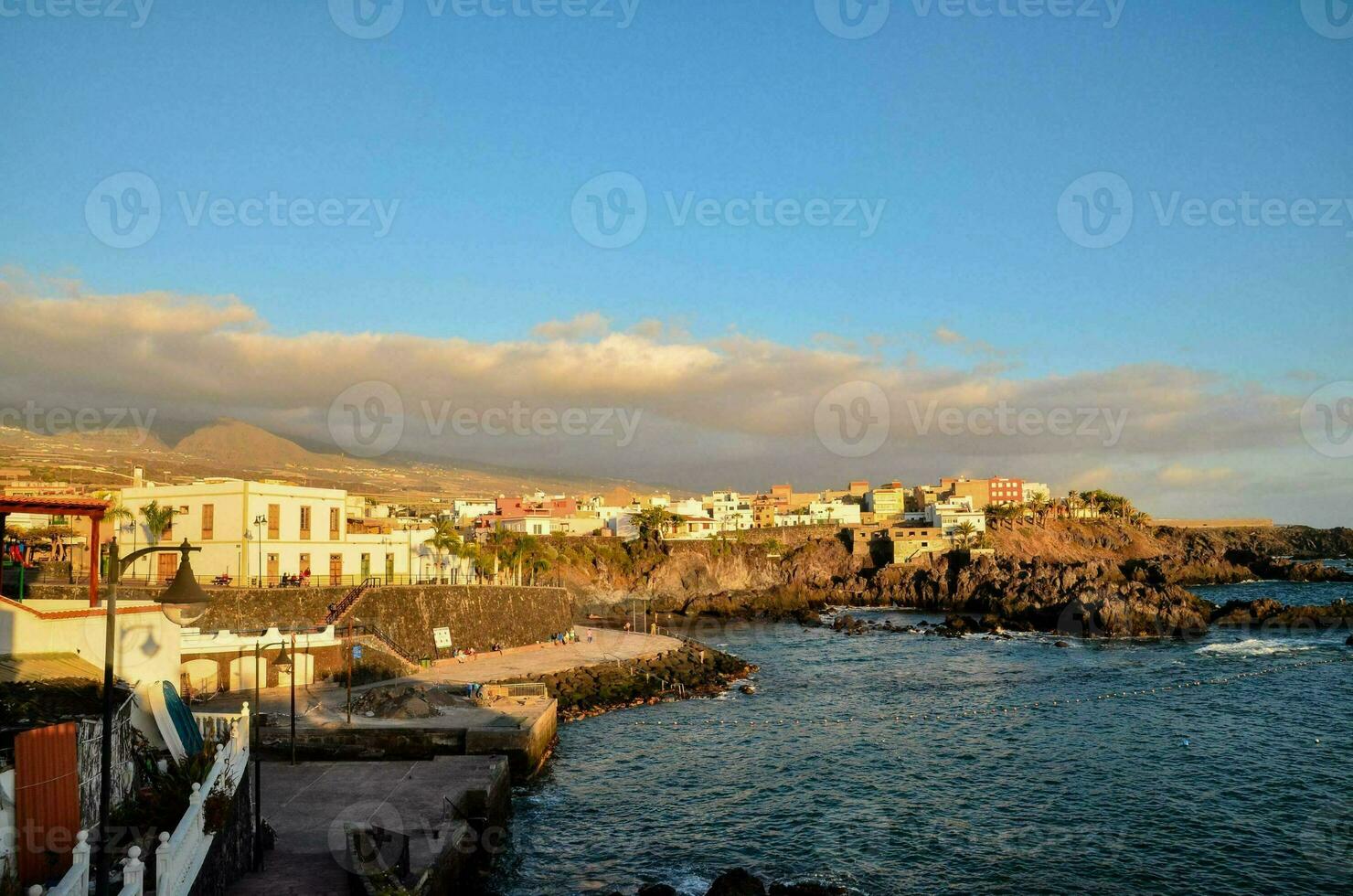 de stad- van kanaries, kanarie eilanden, Spanje foto