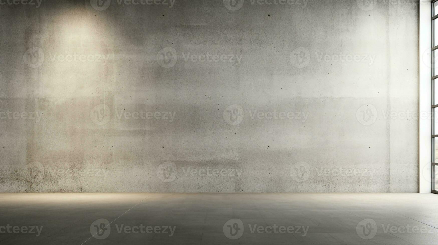 modern beton zolder muur achtergrond met grijs vloer. abstract leeg donker beton kamer interieur. foto