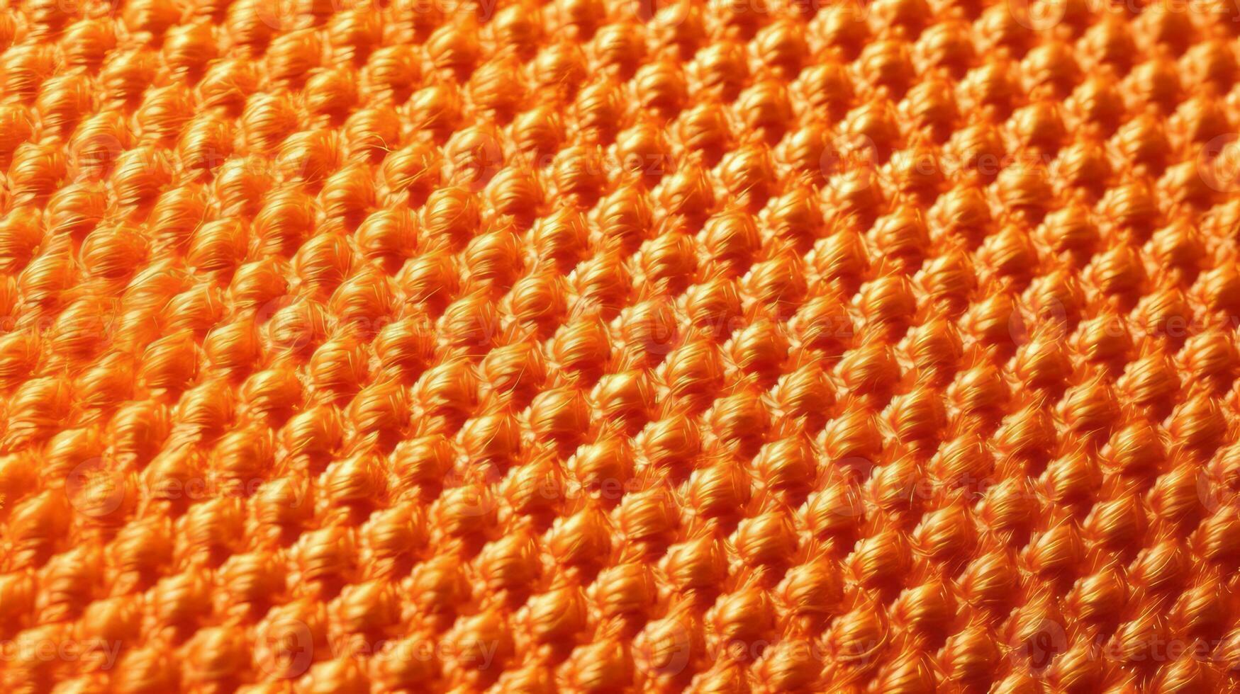 oranje voetbal kleding met lucht maas textuur. atletisch slijtage backdrop foto