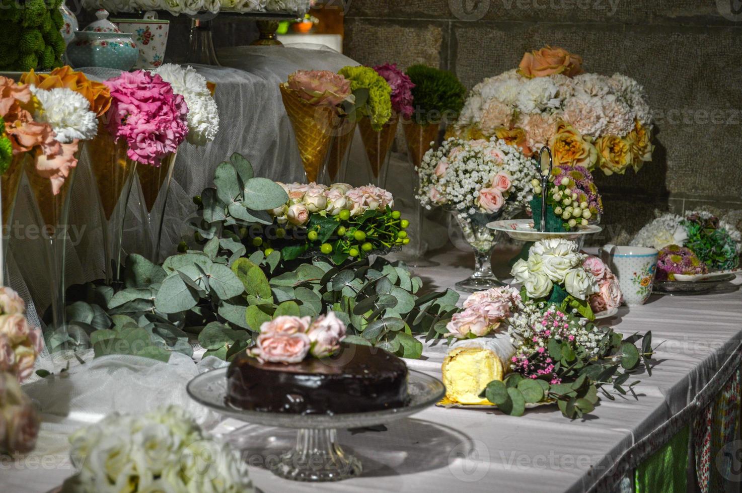 bloemenfestival in girona temps de flors, spanje. 2018 foto