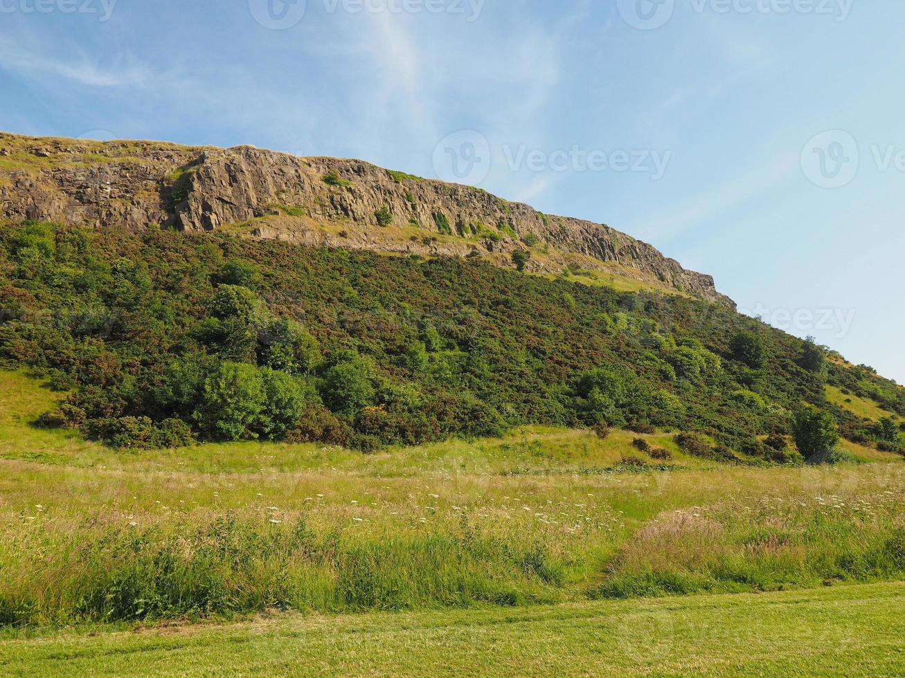 Arthur's Seat in Edinburgh foto