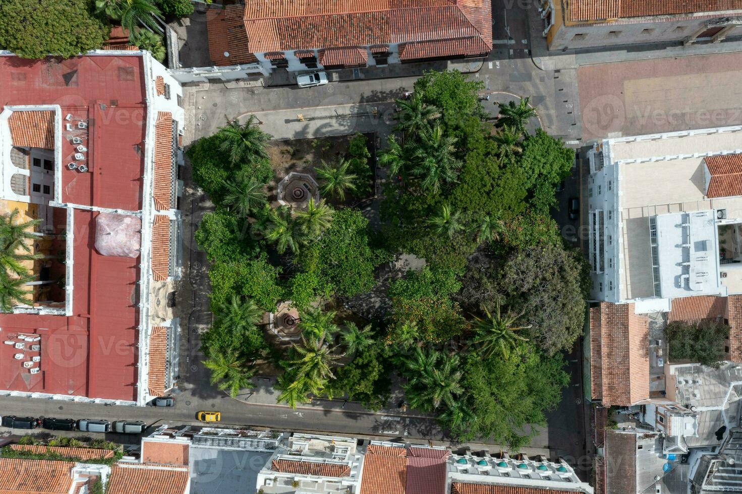 bolivar plein - Cartagena, Colombia foto