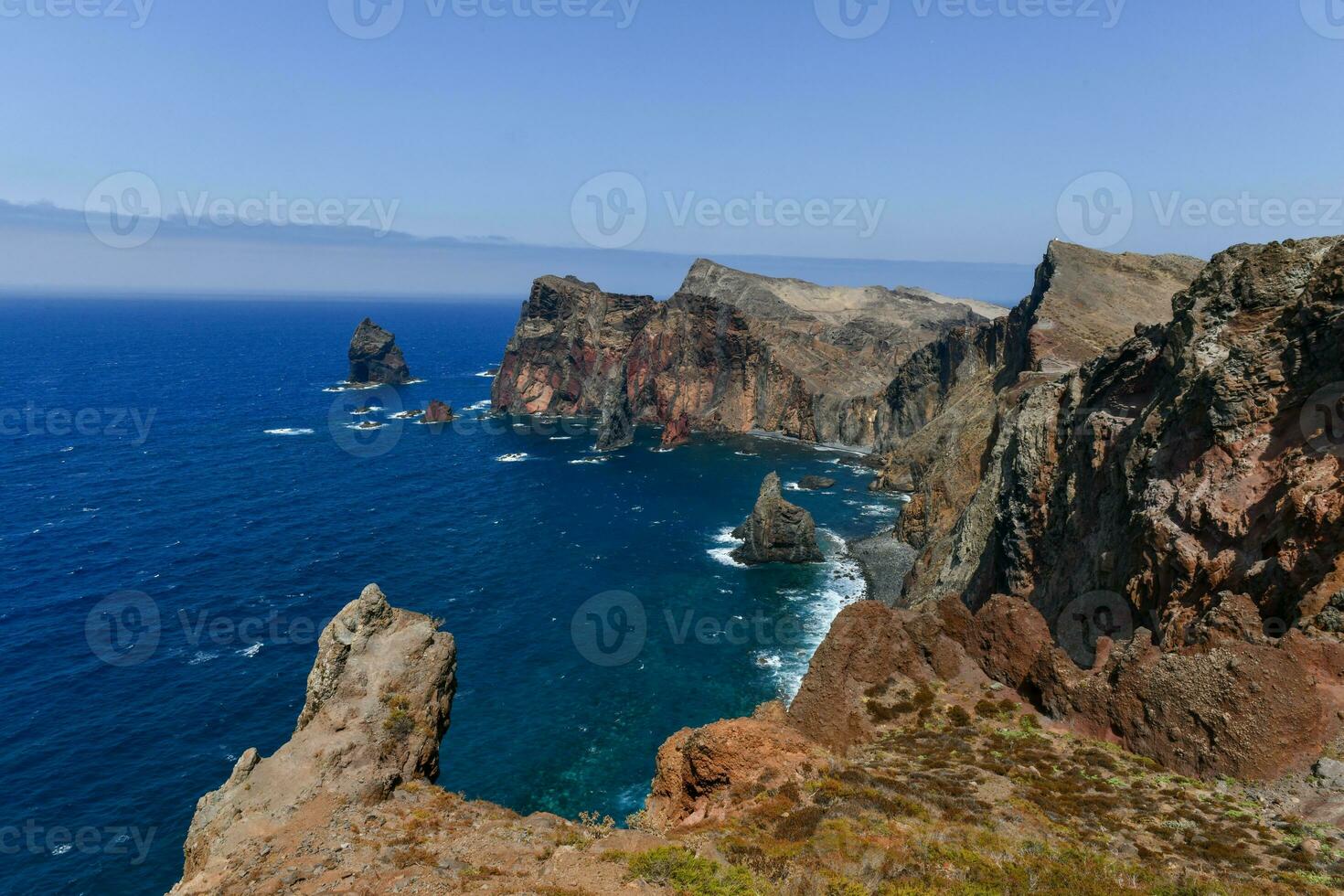 punt van heilige Lawrence - Madeira, Portugal foto