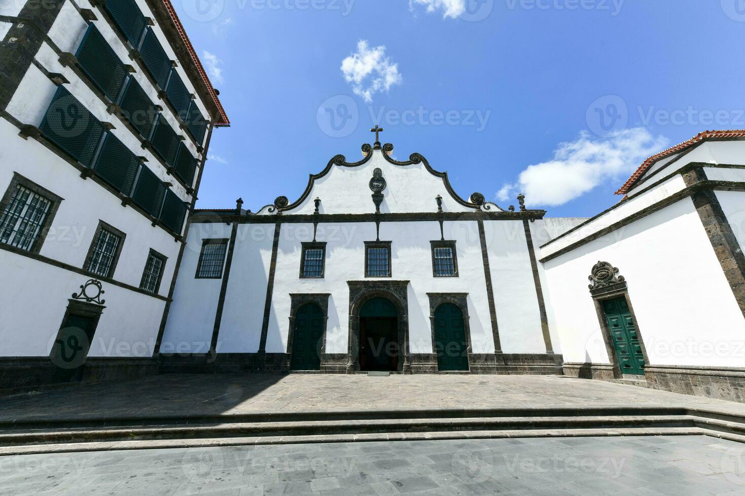 de heiligdom Doen senhor santo cristo dos milagres - Ponta delgada, azoren foto