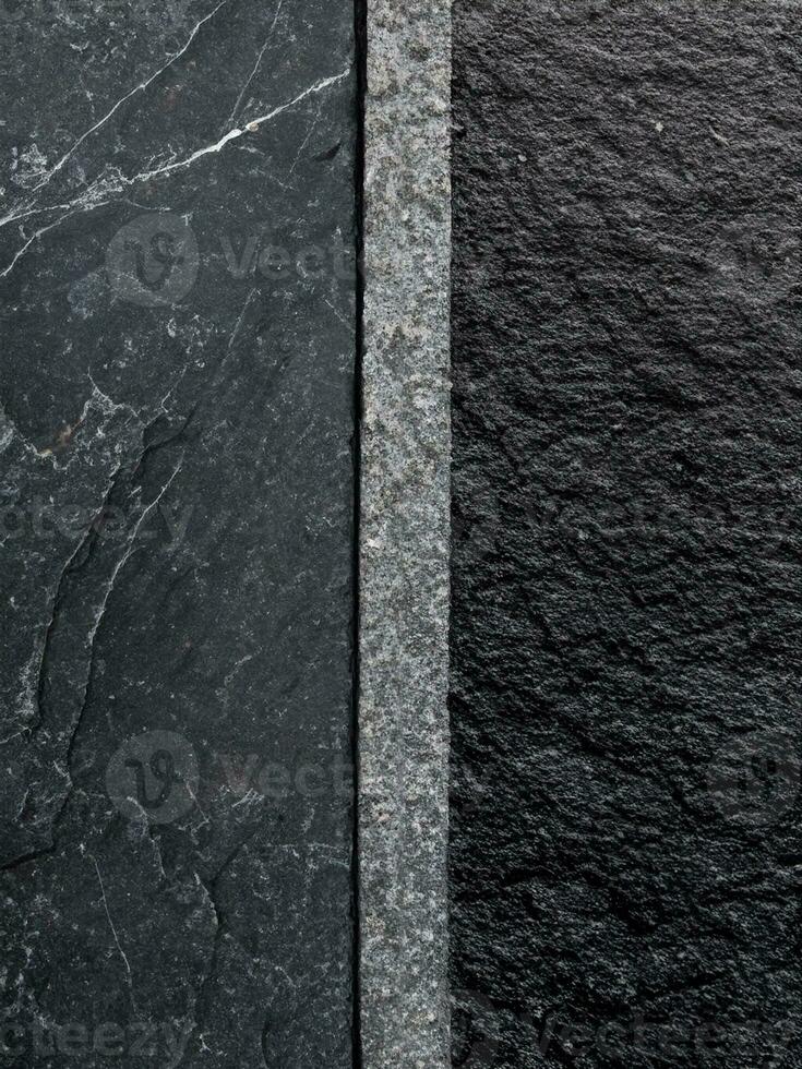 zwarte steen textuur foto