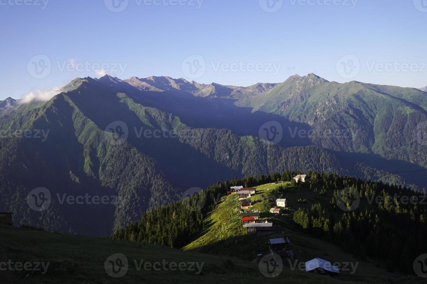 het pokut plateau bij rize kalkoen foto