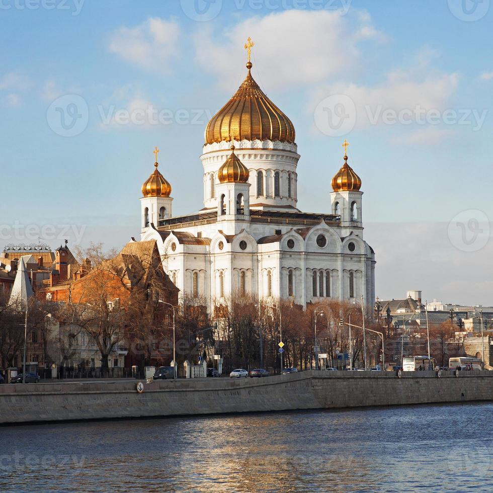 kathedraal van Christus de Verlosser in Moskou foto