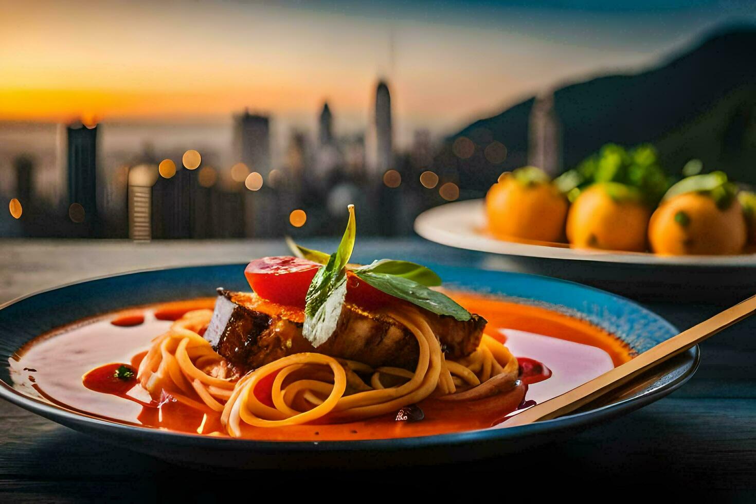 de het beste restaurants in hong kong. ai-gegenereerd foto