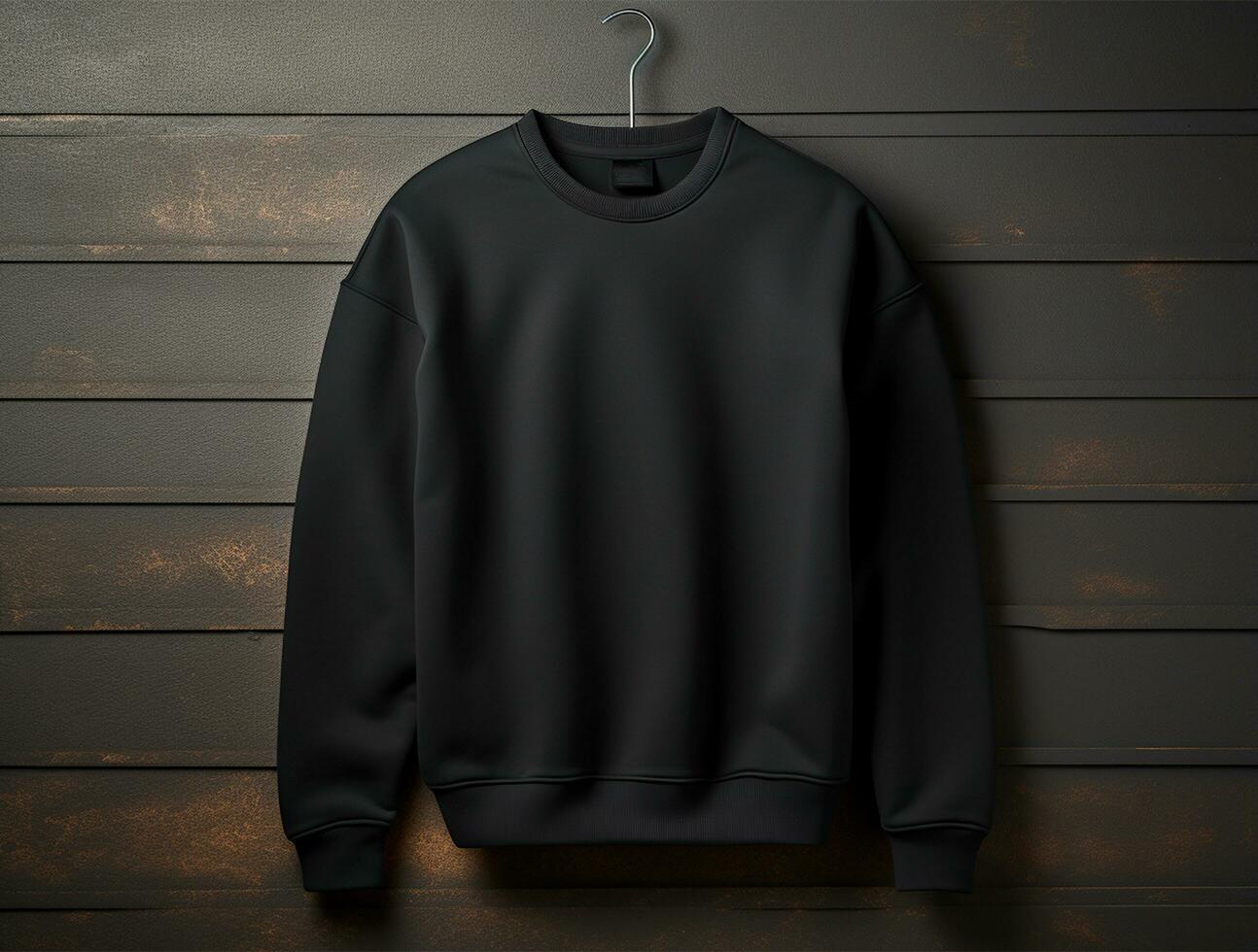 blanco sweater voor mockup ai gegenereerd foto