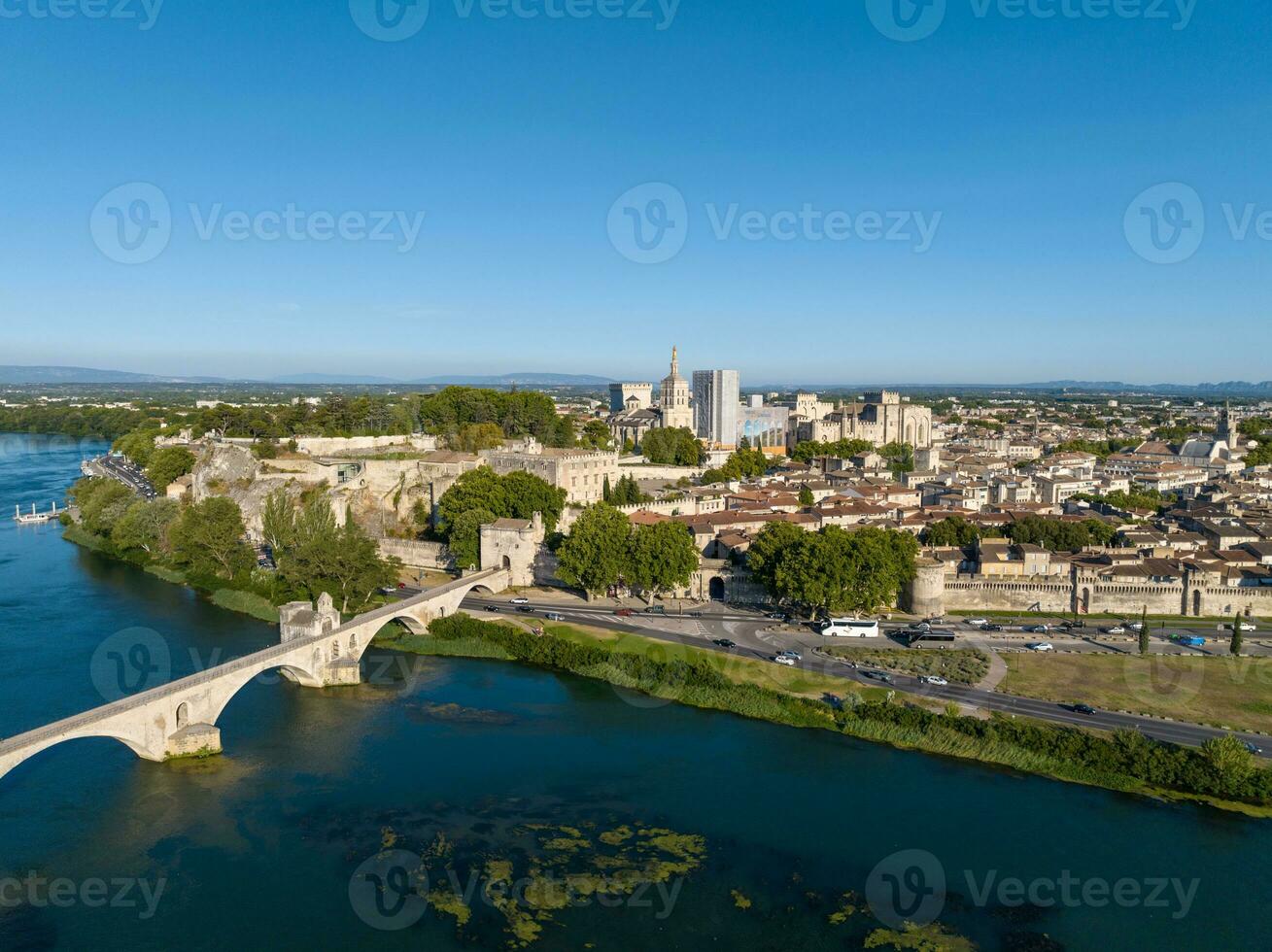 pont heilige benezet - Avignon, Frankrijk foto