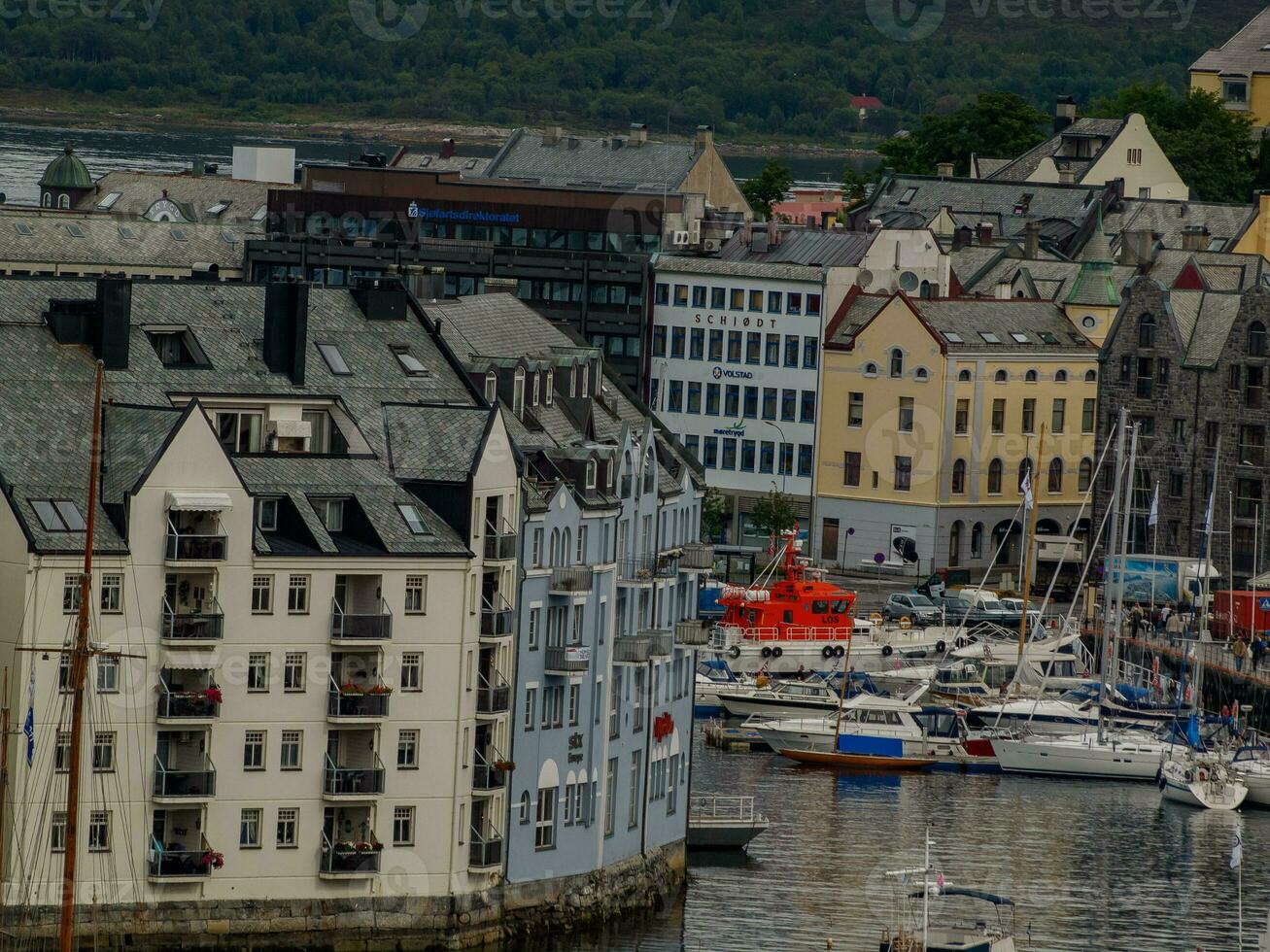 schip reis in Noorwegen foto