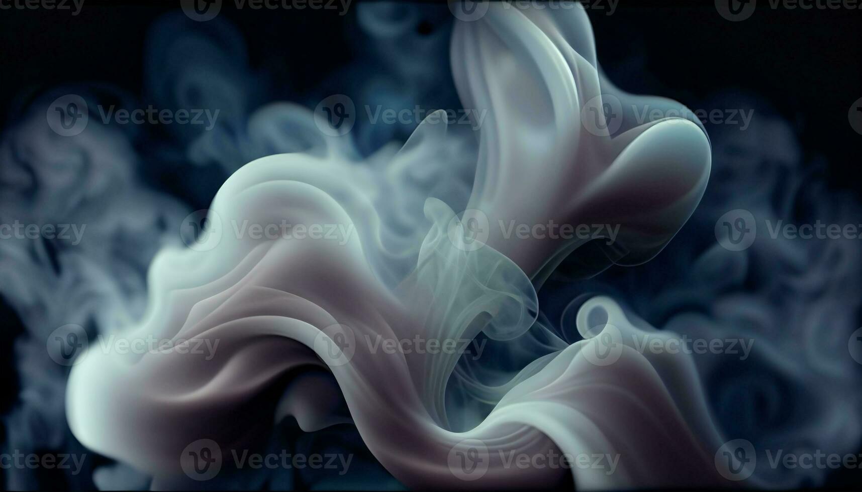 ai gegenereerd abstract blauw water golven achtergrond met vloeistof vloeistof structuur foto