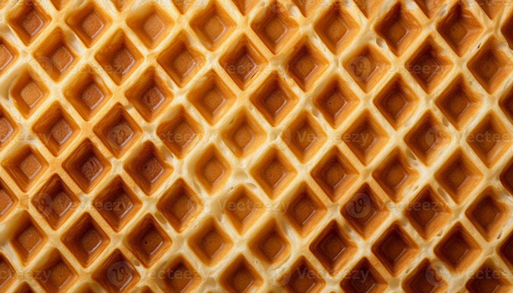 top visie van voedsel waffel structuur achtergrond dichtbij omhoog, wafel structuur achtergrondgeluid foto