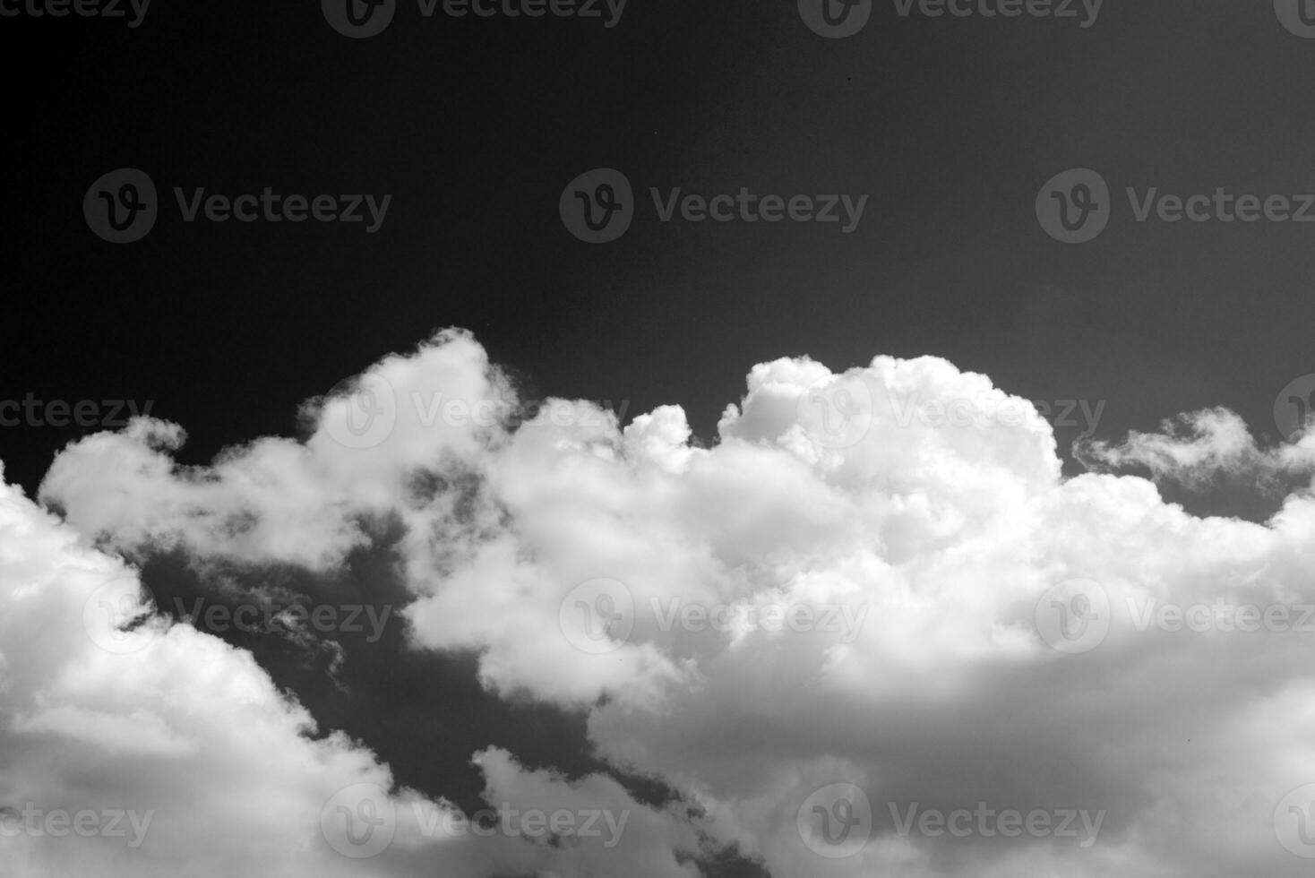 zwart en wit mooi lucht achtergrond foto