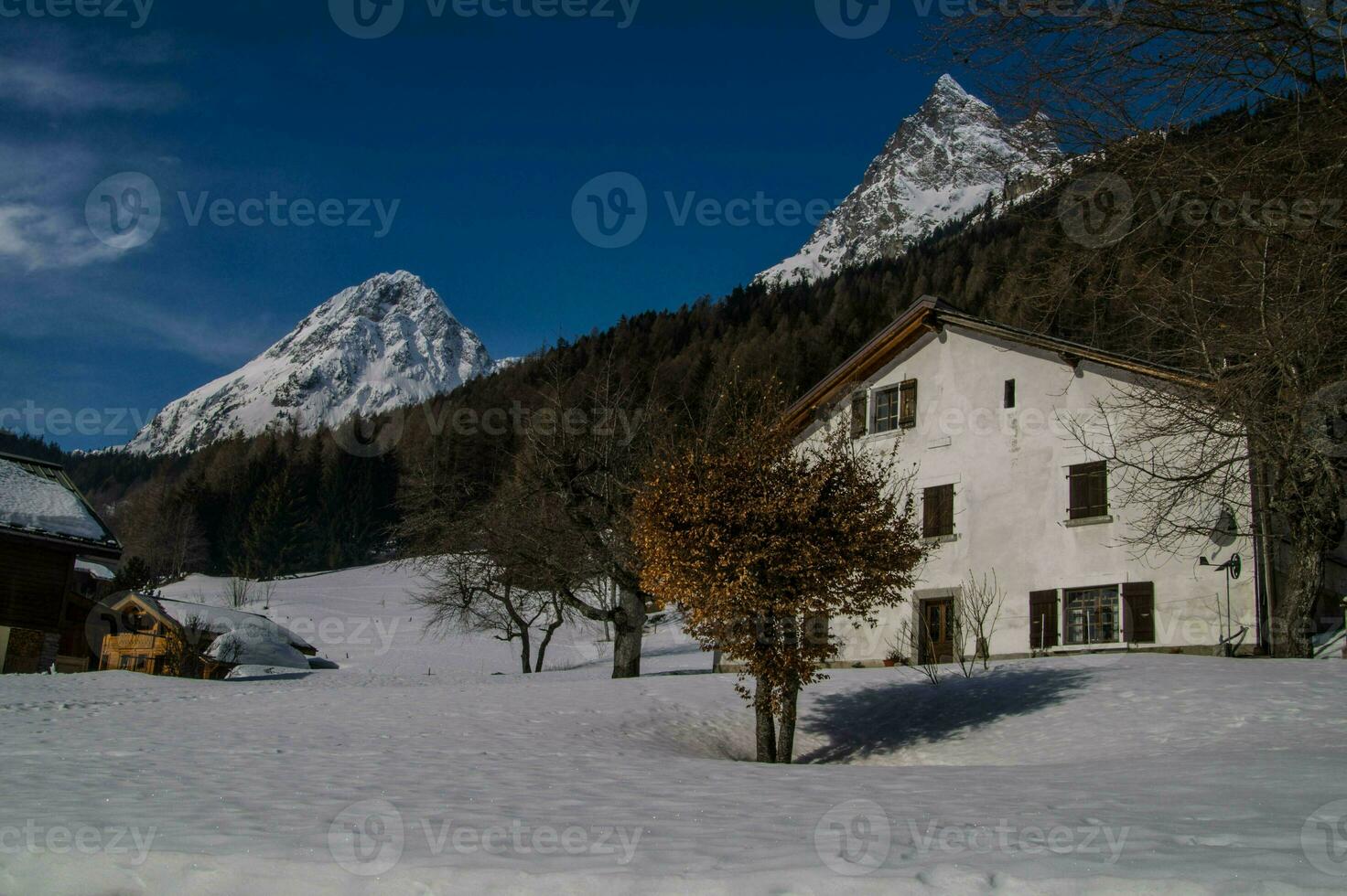 buet,chamonix, haute Savoie, Frankrijk foto