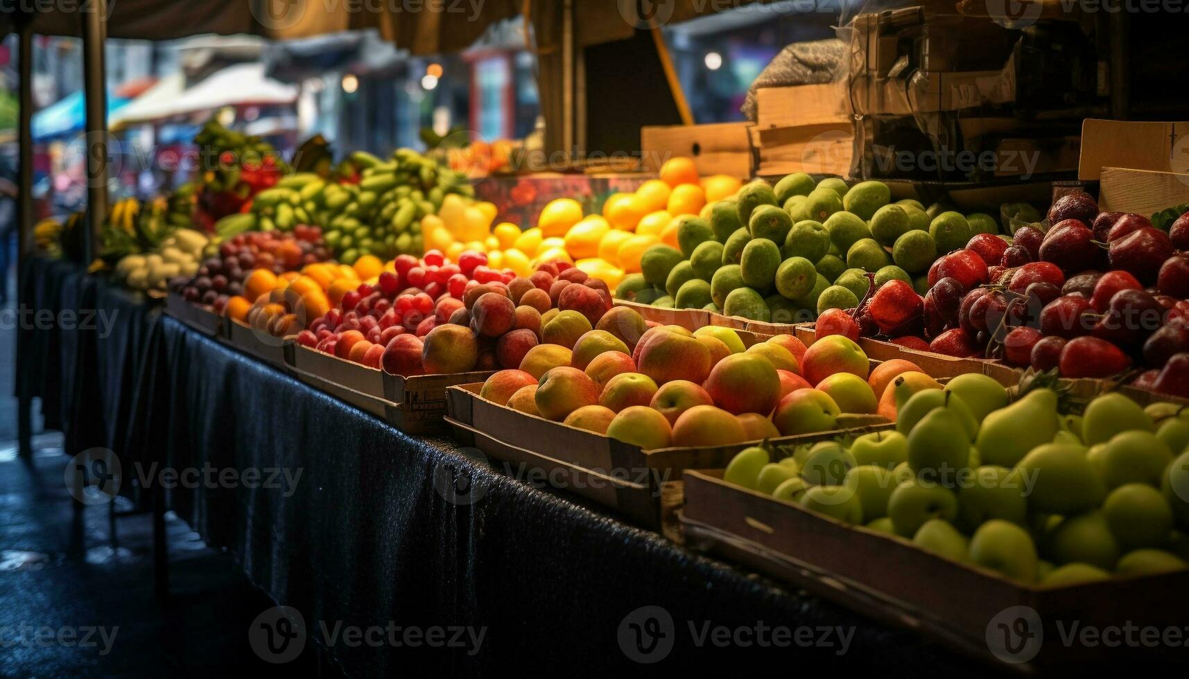 ai gegenereerd versheid van zomer bessen Aan een houten tafel, een fijnproever genot gegenereerd door ai foto