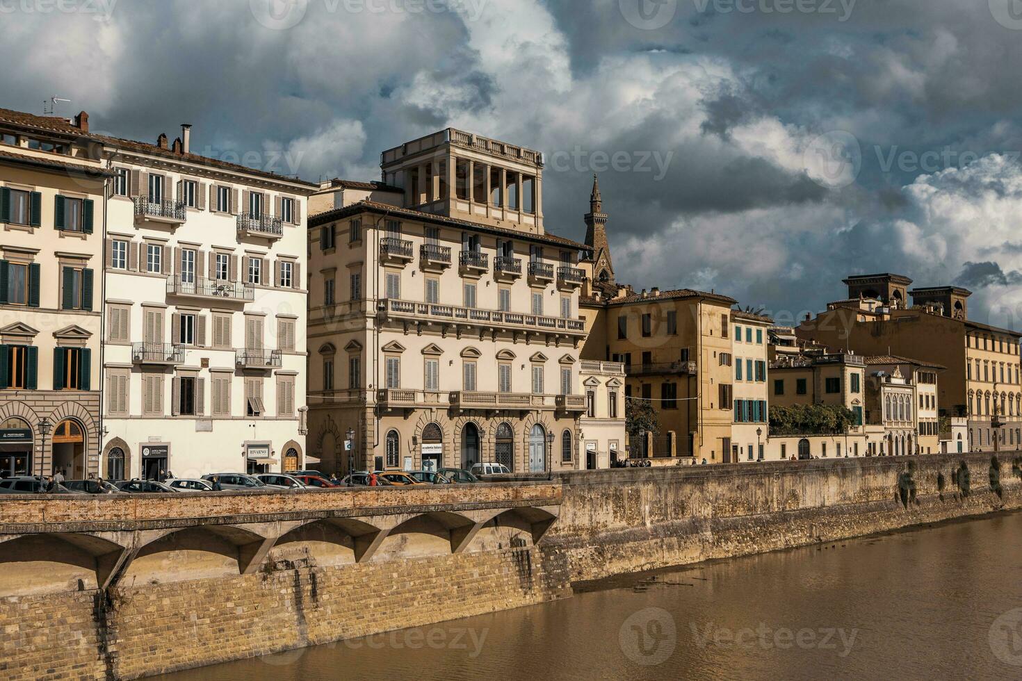 architectuur van de historisch centrum van Florence, Toscane, Italië foto