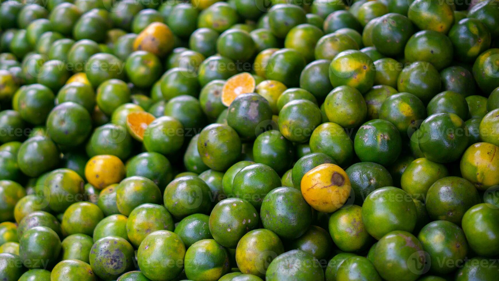 groente en fruit Bij markt foto