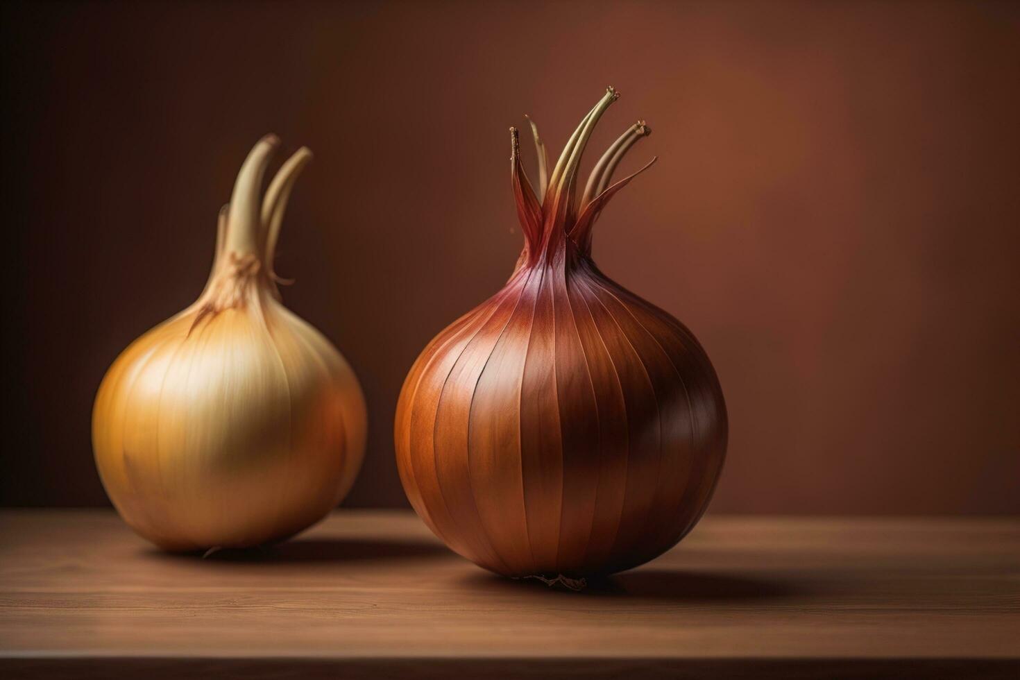 ai gegenereerd ananas Aan een houten achtergrond. ai generatief foto