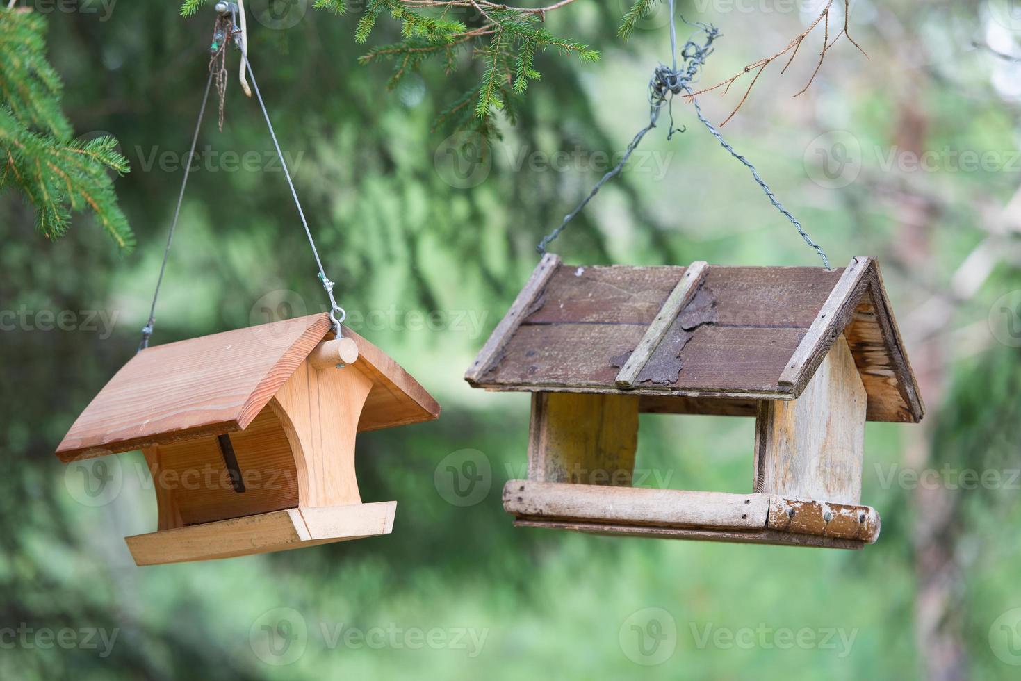 vogelhuisje in buiten foto