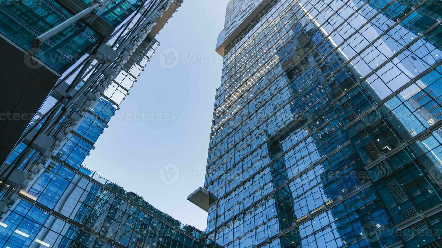 modern gebouwen in downtown stedelijk metropolis foto