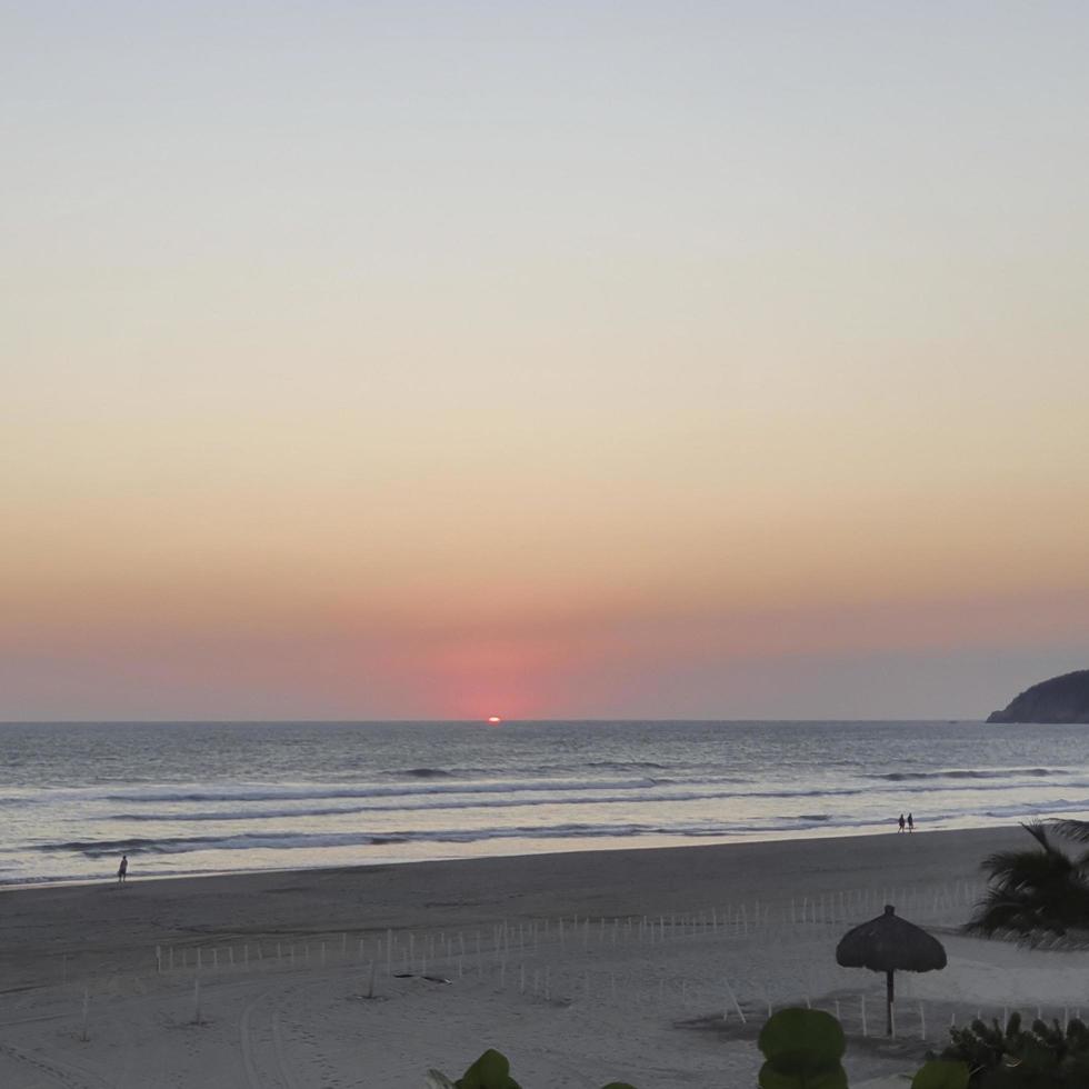 tropisch reizen en strandtoerisme in mexico foto