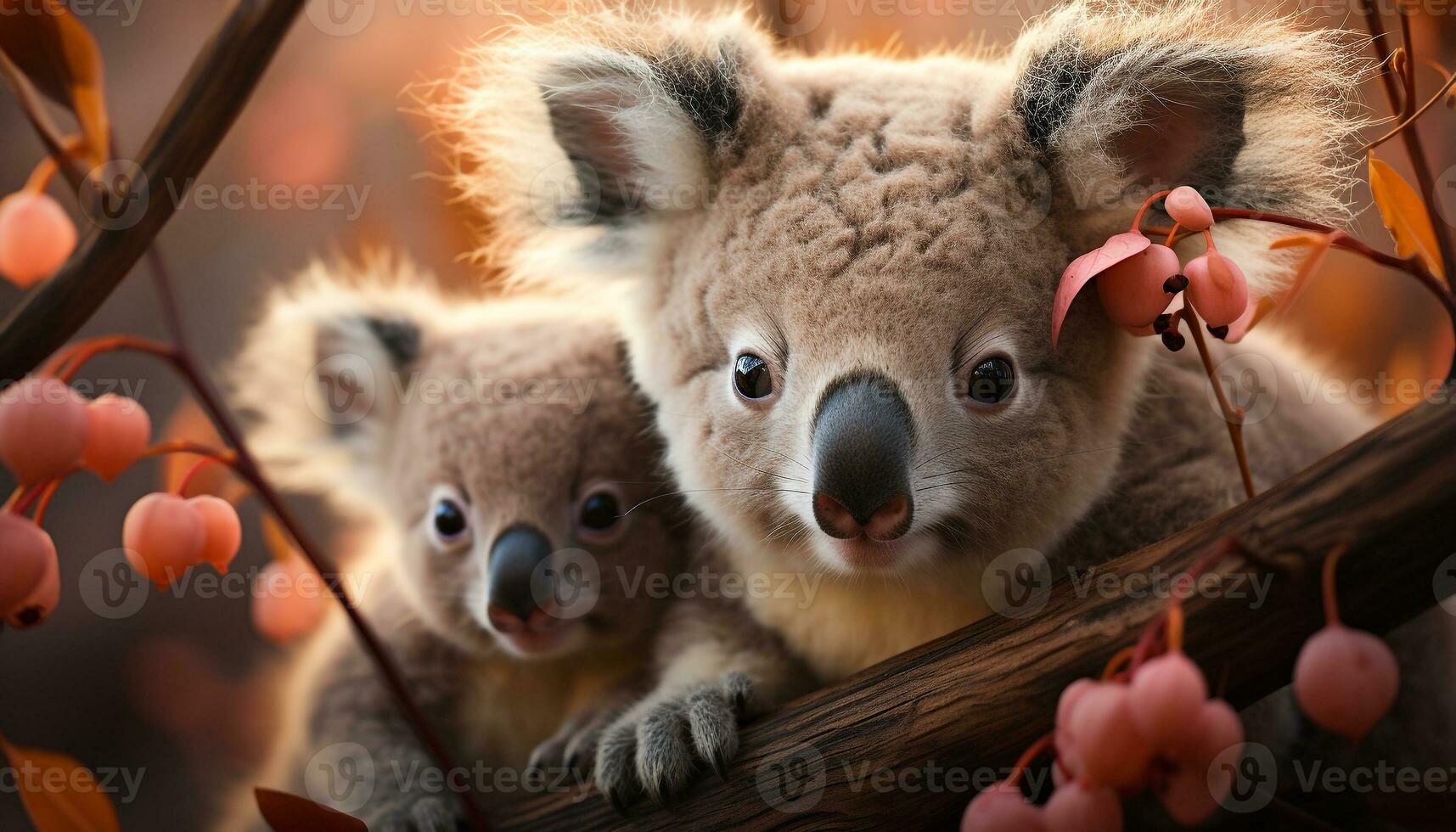 ai gegenereerd schattig katje staren, pluizig vacht, speels natuur, schoonheid in natuur gegenereerd door ai foto