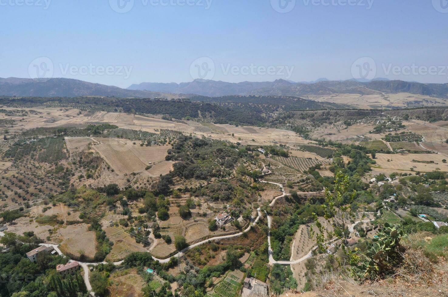 heuvels in Andalusië foto