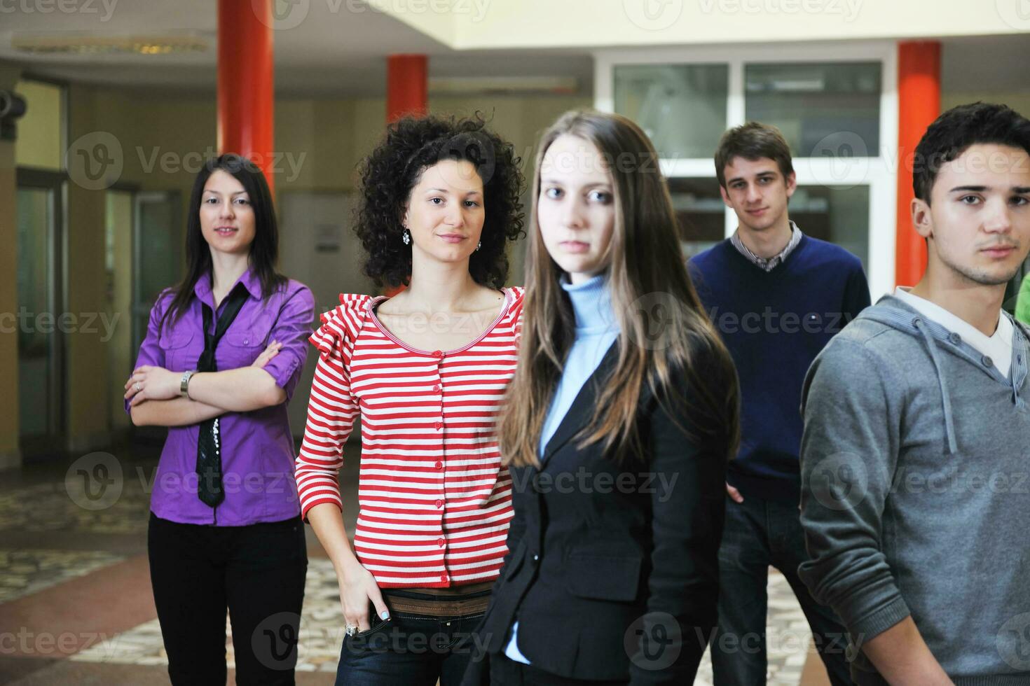 studenten verschillend groep foto