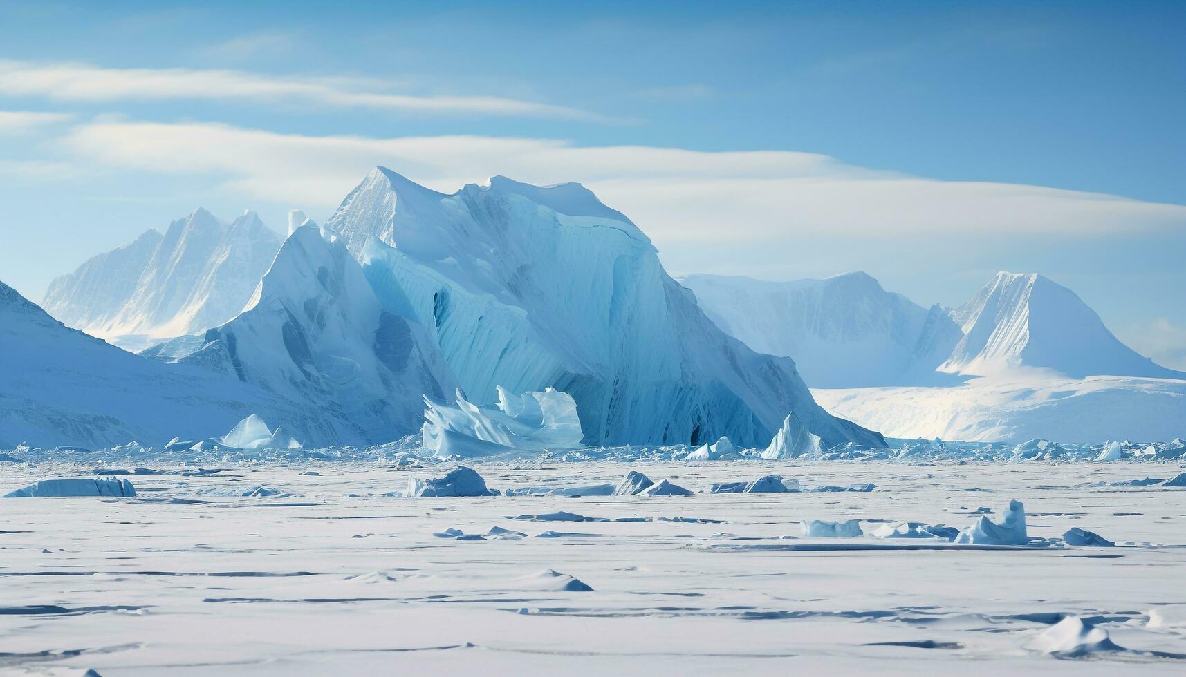 ai gegenereerd verfrissend drinken ijs kubus smelten in glas van verkoudheid water gegenereerd door ai foto