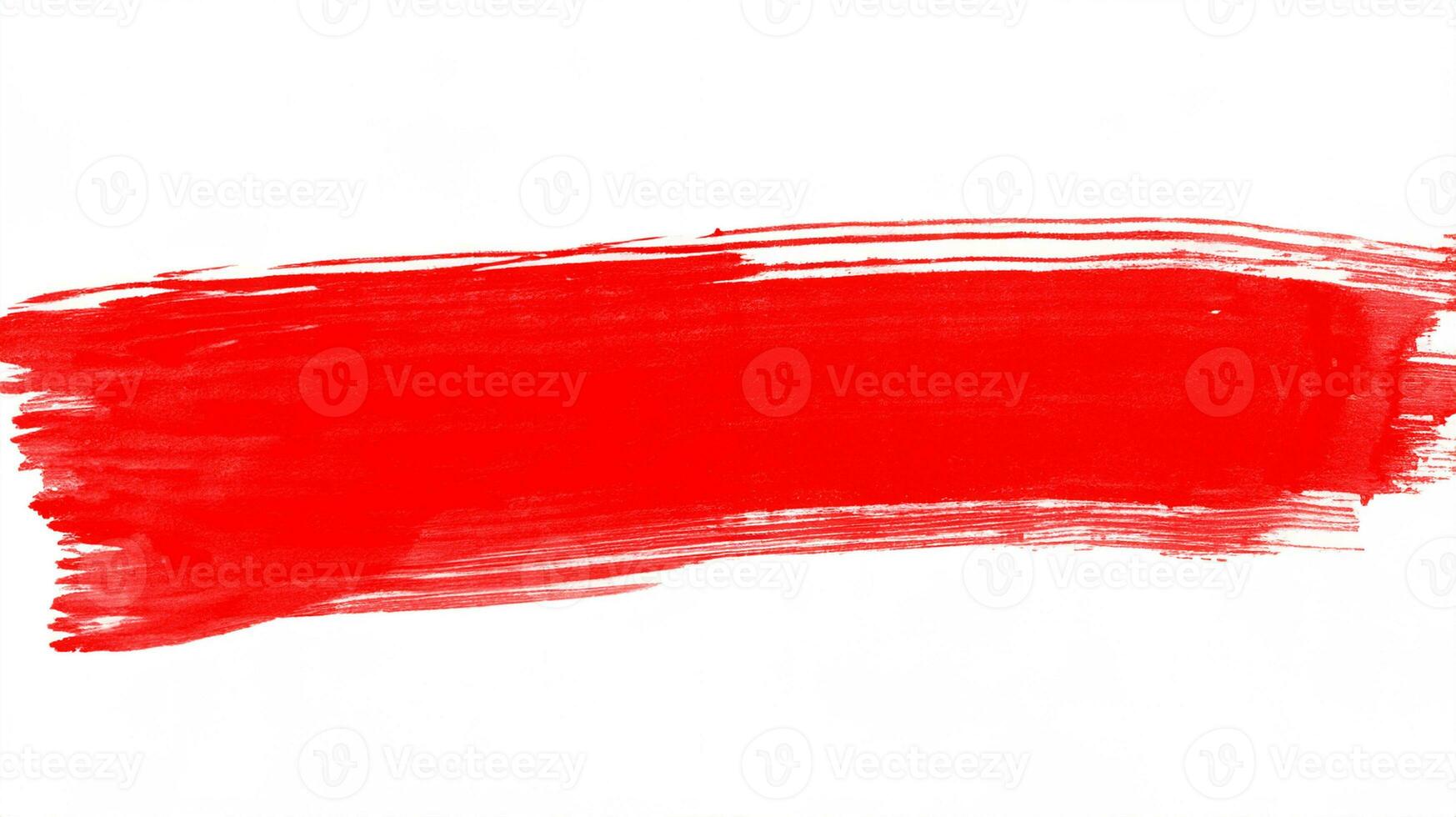 rood waterverf smeren achtergrond. rood waterverf borstel foto