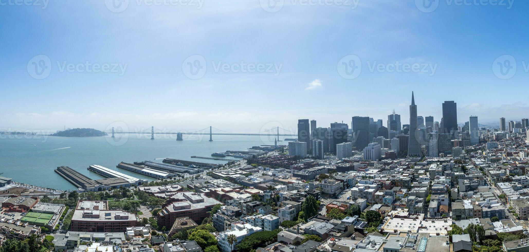 panorama van San Francisco foto