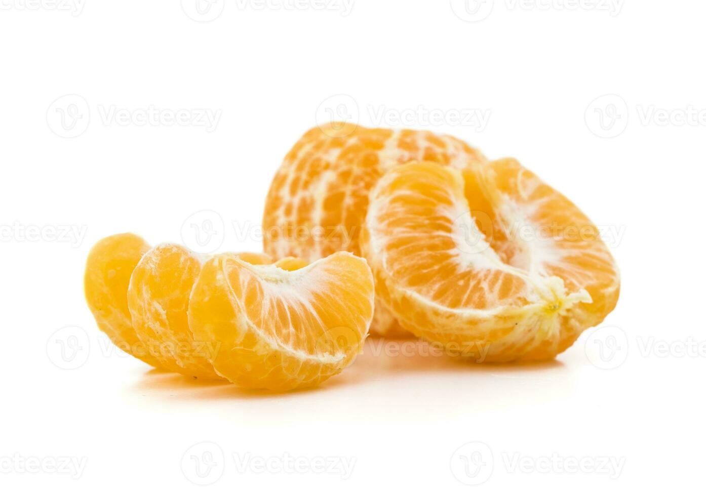 vers oranje fruit plakjes met oranje foto