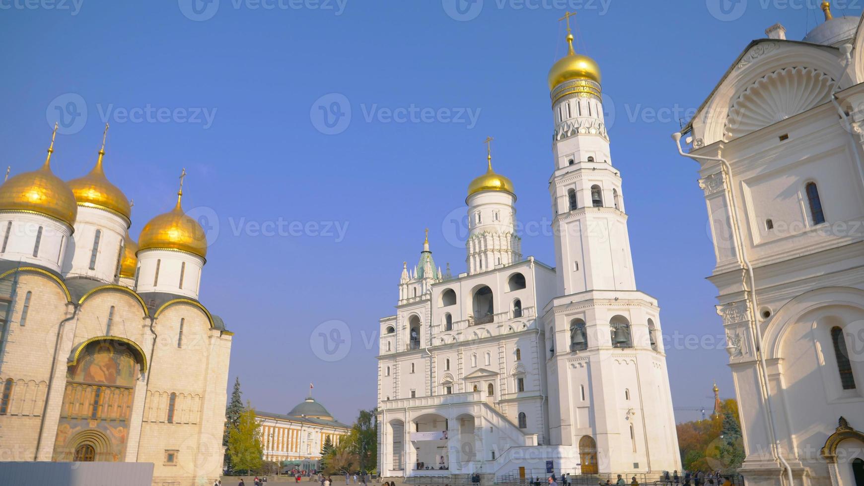 architectuur kerk in het kremlin, moskou rusland foto