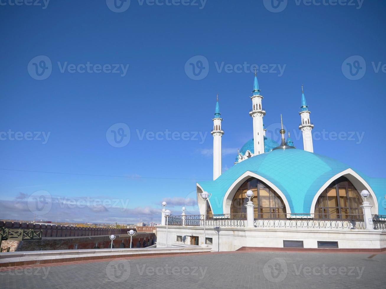 historisch en architectonisch complex van kazan kremlin rusland foto