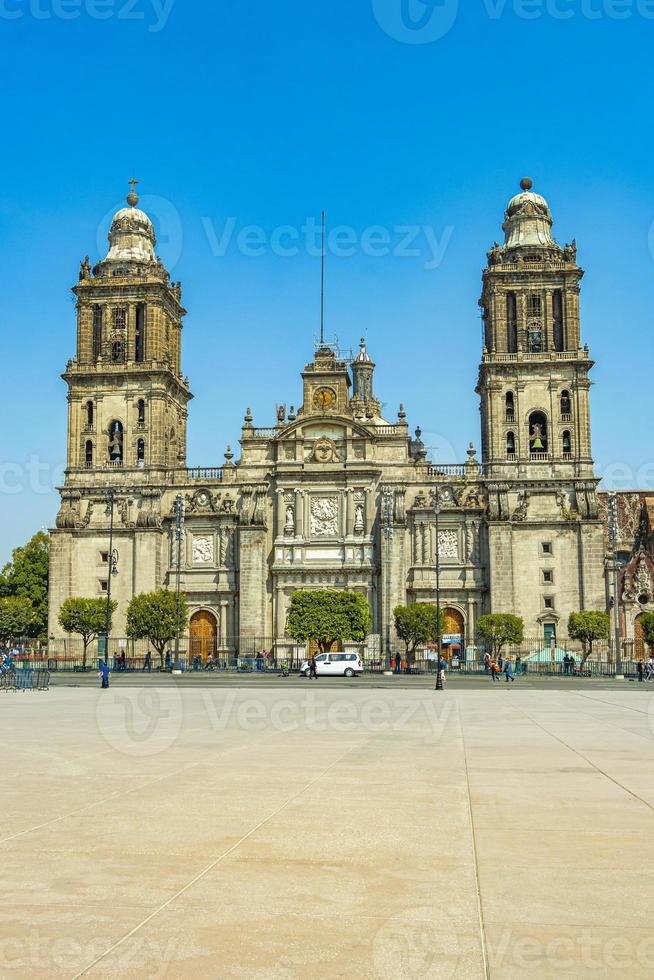 de kathedraal van mexico-stad in mexico foto