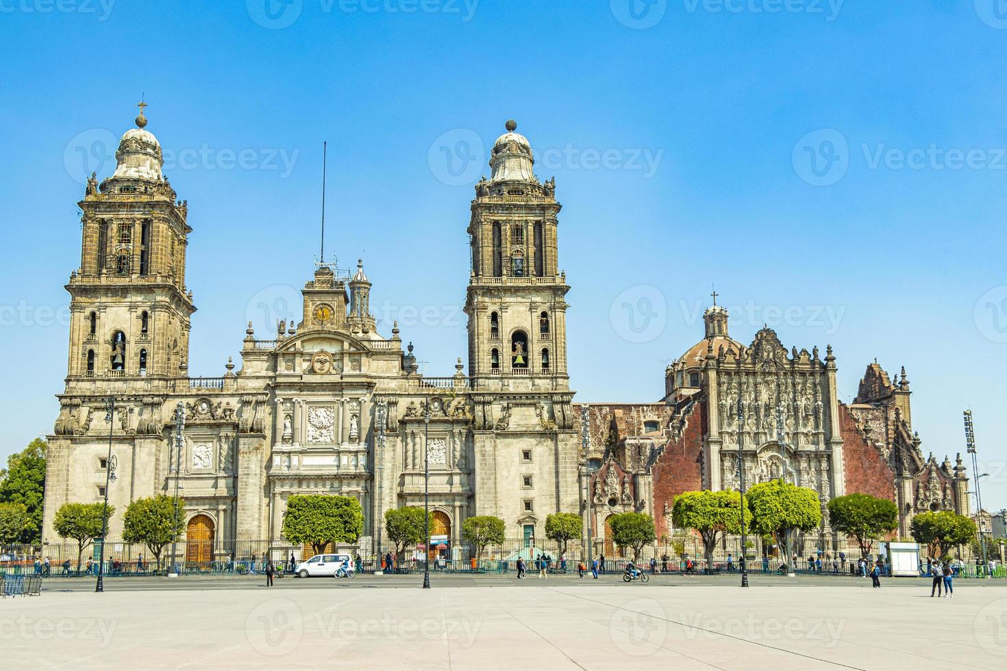 de kathedraal van mexico-stad in mexico foto